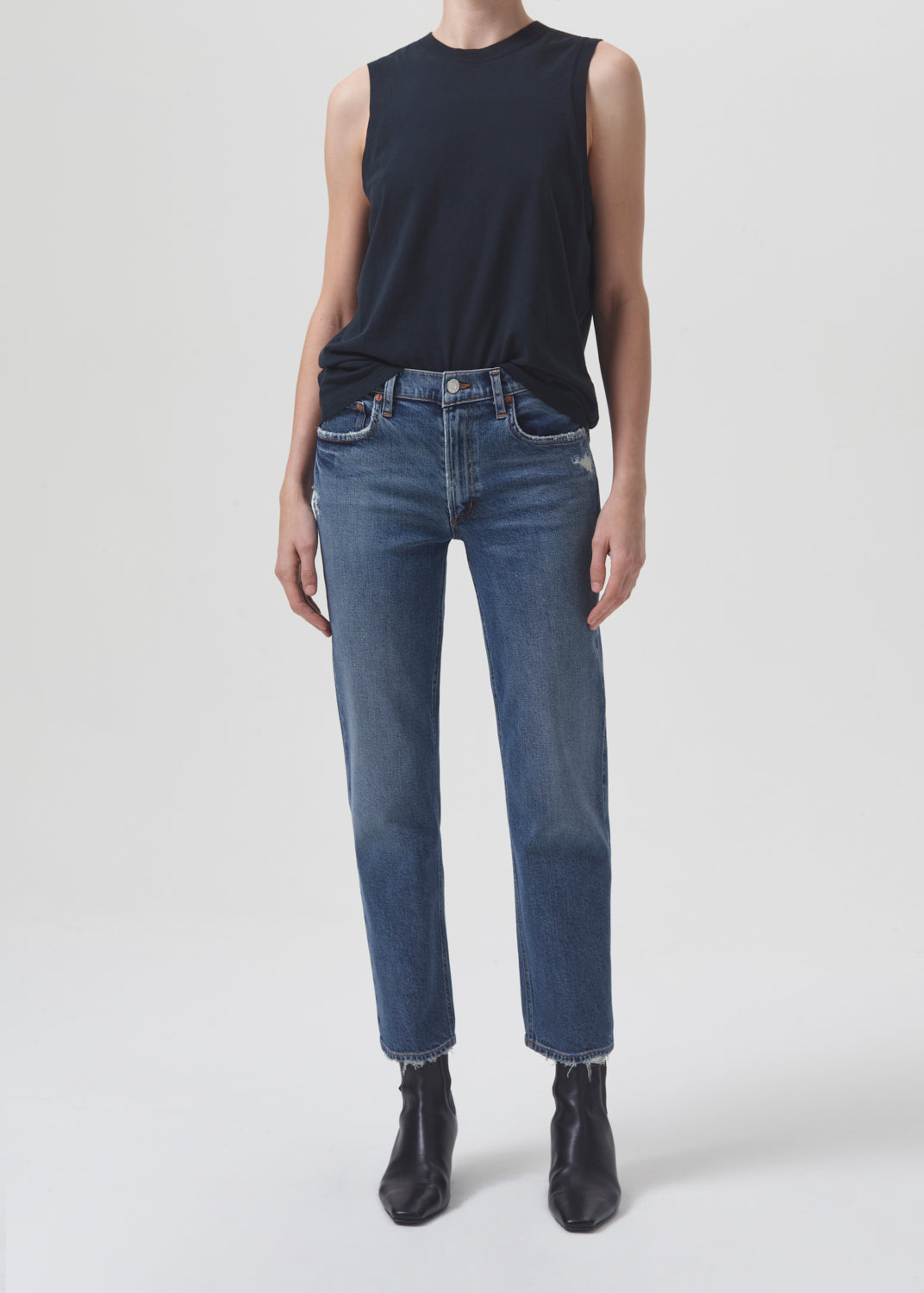 KYE MID RISE STRAIGHT CROP (STRETCH)